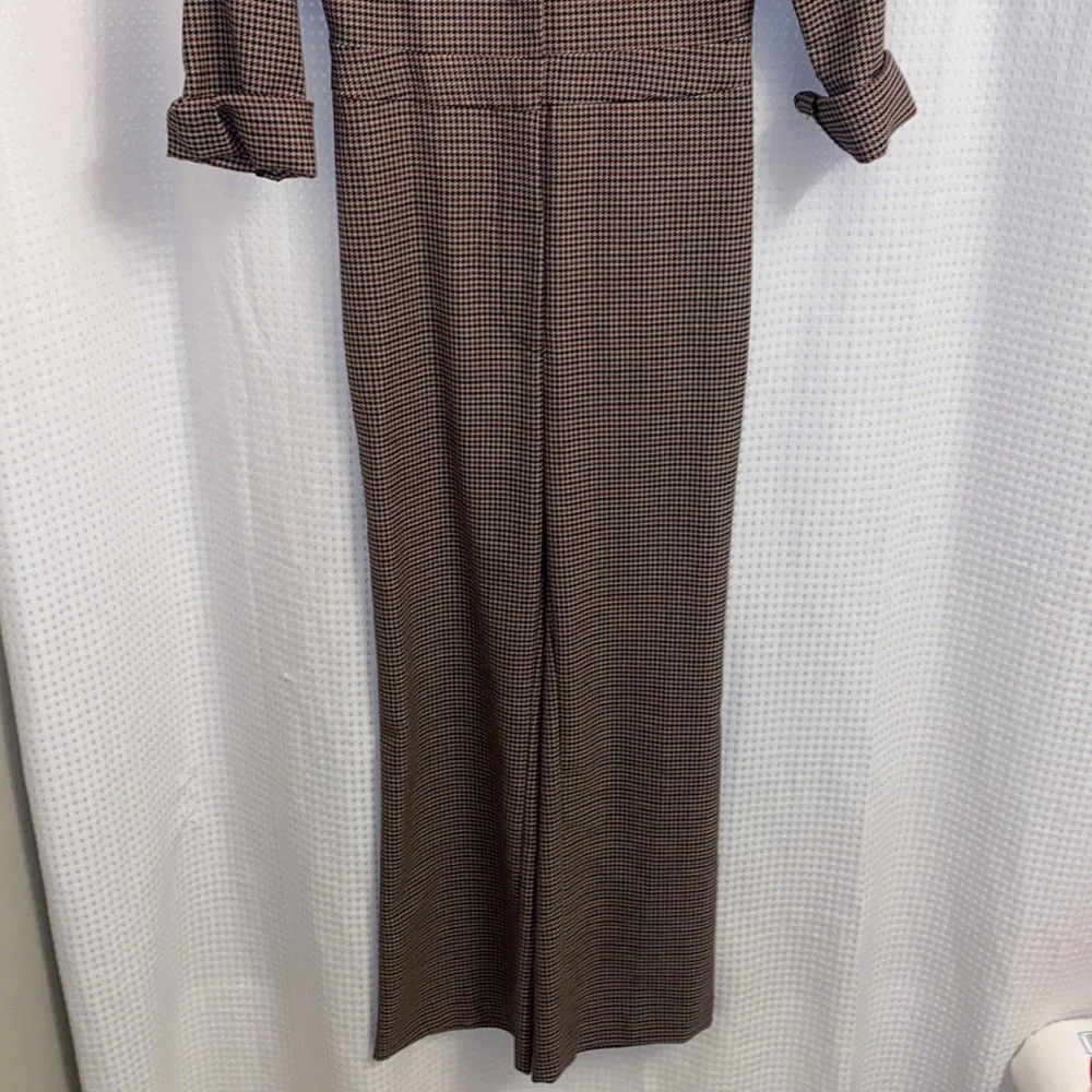 Rouje Houndstooth Jumpsuit 36 - Picture 2 of 13